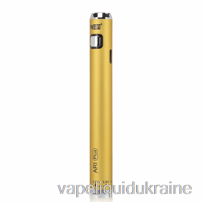 Vape Liquid Ukraine Yocan ARI Plus 900mAh Battery Gold